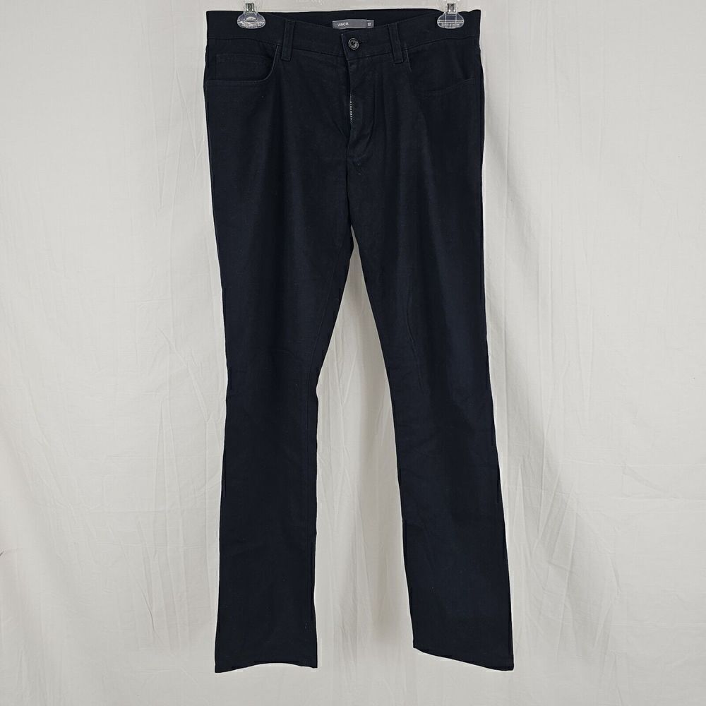 Vince 5 Pocket Pants Mens Size 32 Navy Blue Stretch